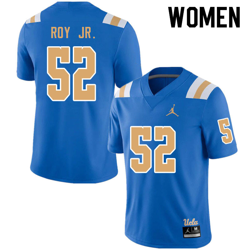 Jordan Brand Women #52 Benjamin Roy Jr. UCLA Bruins College Football Jerseys Sale-Blue